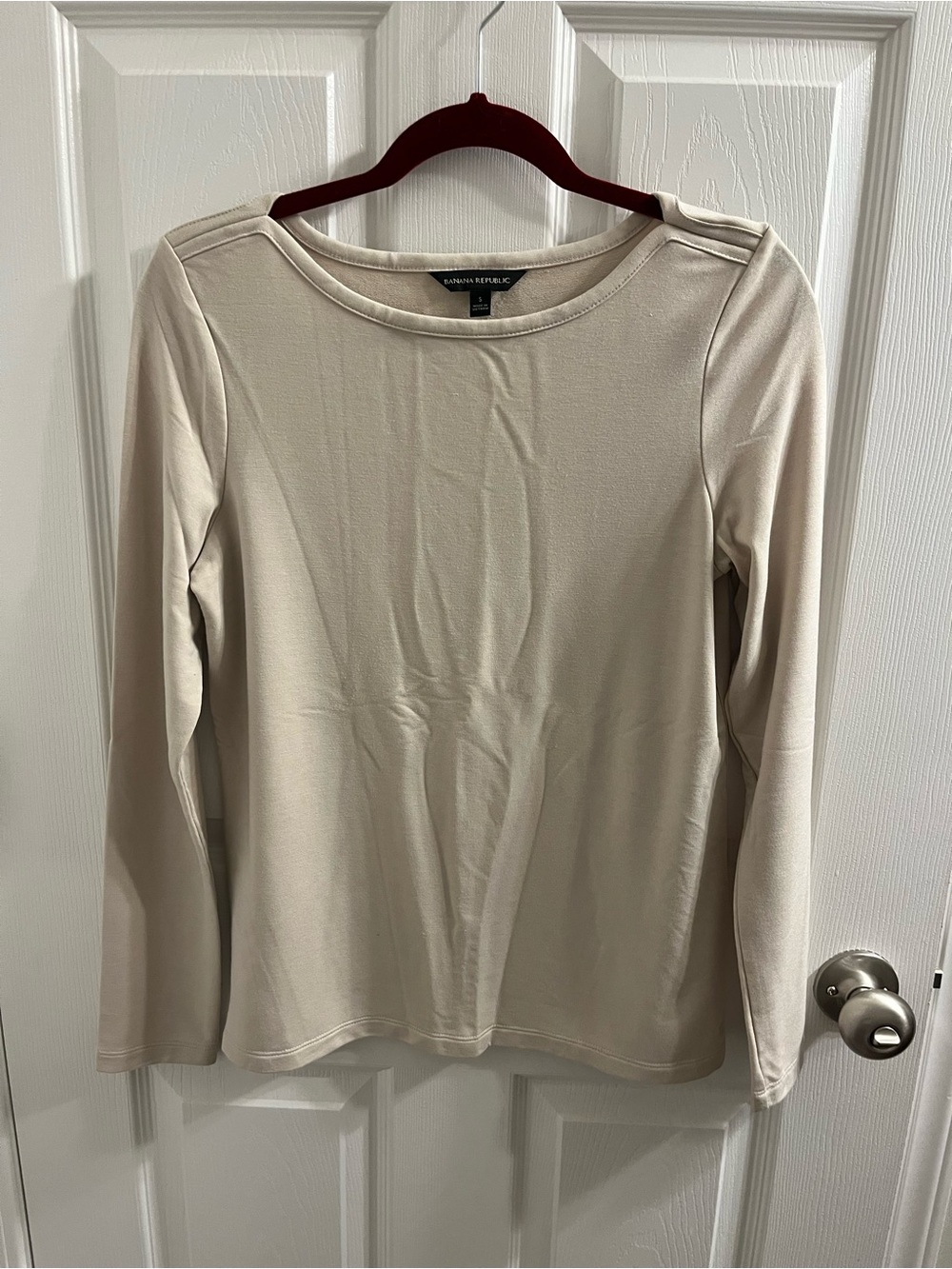 Banana Republic Cream Shirt
